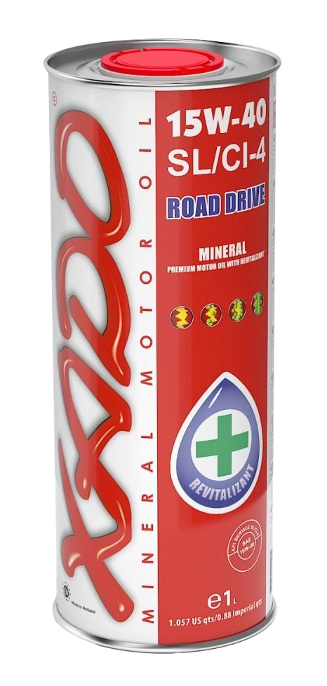 Моторное масло Xado Atomic Oil SL/CI-4 15W-40, 1л